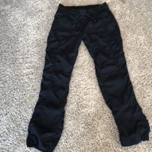 North face black cargo pants